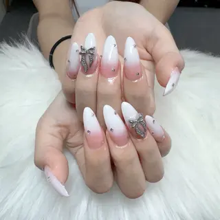 ネイル 🎀nana🫧 ワンホンネイル🎀のネイルデザイン