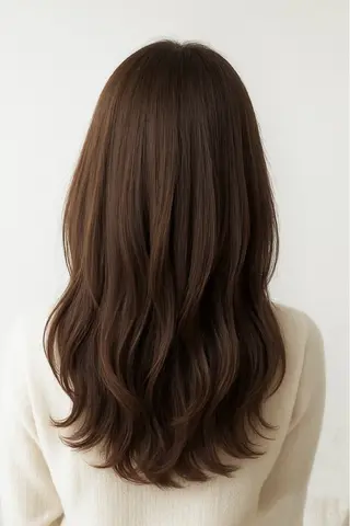 ロング カラー よねやま いつきのヘアスタイル