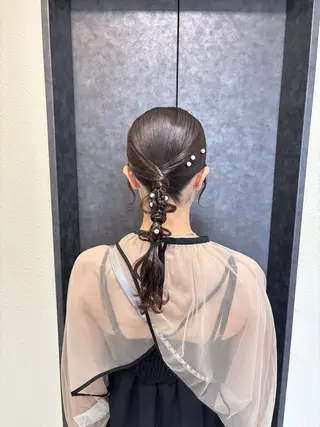 ヘアアレンジ Mila hinaのヘアスタイル
