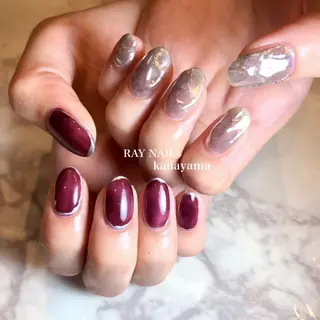 ネイル Arowa 伊田のネイルデザイン