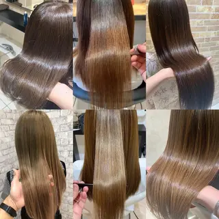 ロング EARTH 越谷店のヘアスタイル