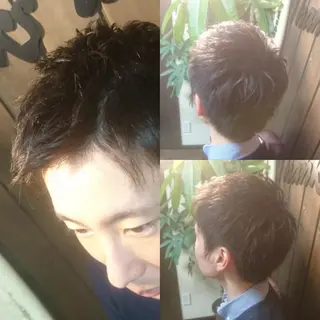 メンズ サンフラット所属・岡林 選のヘアスタイル