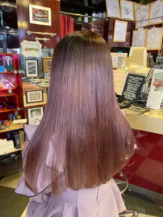 ロング カラー レイヤーカット/ カラー/長谷恵花のヘアスタイル