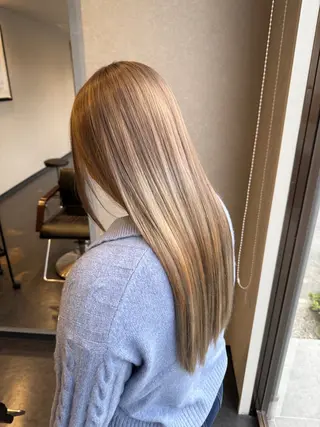 ロング 髪質改善⚡️カラー 🍀武久 誠🍀のヘアスタイル