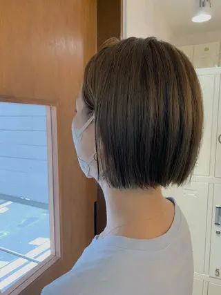 ショート 艶カラー/韓国風ヘア 🐈‍⬛sofy🐾のヘアスタイル