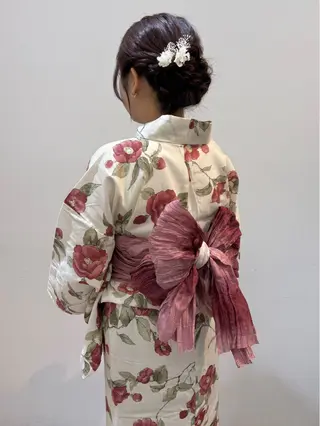 ヘアアレンジ 透明感カラー/set /hana🍀🪽‪のヘアスタイル