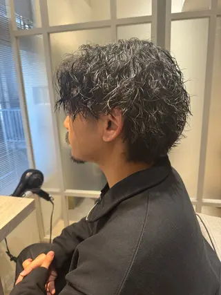 パーマ メンズ ⭕️メンズパーマ⭕️ 山口　裕太郎のヘアスタイル