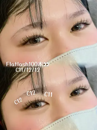 マツエク・マツパ すがわら めぐみのマツエク・マツパデザイン