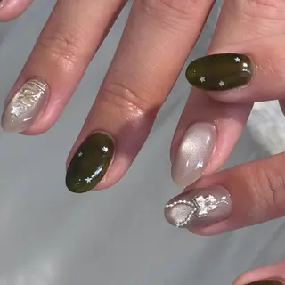 ネイル 🩰ミキ/韓国♡ girlyネイル🩰のネイルデザイン