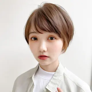 ショート カラー 宮本 聖希のヘアスタイル