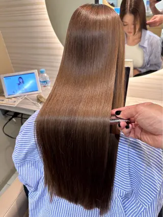 ロング 林 利大のヘアスタイル