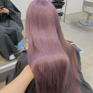 ロング カラー souco/ moenoのヘアスタイル