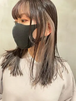 セミロング カラー 優作 〜圧倒的信頼〜のヘアスタイル