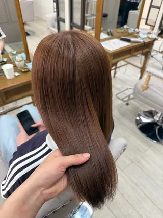 カラー せら/ 縮毛矯正モデル募集中のヘアスタイル