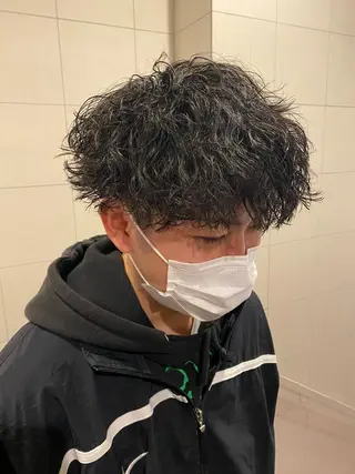 パーマ メンズ 🔹YUTA🔹 メンズパーマのヘアスタイル