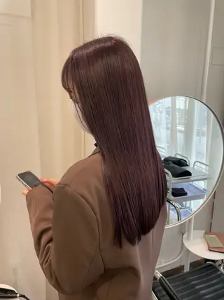 ロング カラー レイヤーカット🎀 kanaのヘアスタイル