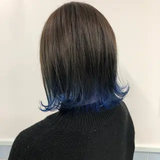 ミディアム カラー entality所属・mizuki  韓国 ヘア/髪質改善のヘアスタイル