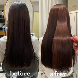 ロング カラー 透明感カラー🪡🤍 nanao🤍🪡のヘアスタイル