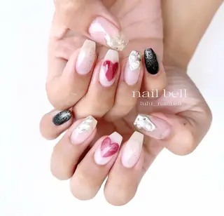 ネイル 大人可愛いネイル🎗 Hinaのネイルデザイン