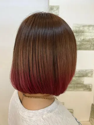 ミディアム カラー ️🫧押上️🫧はな 🫧まとまるショートのヘアスタイル