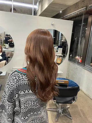 ロング カラー cuore/ みく/艶カラーのヘアスタイル