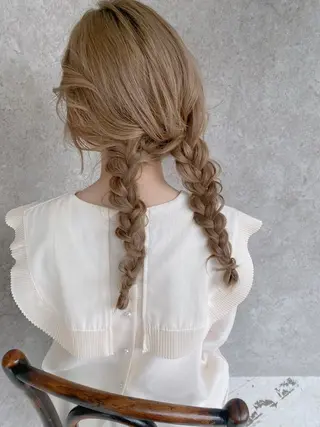 カラー 樋口 夏希のヘアスタイル