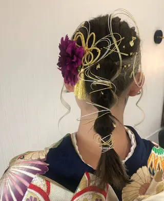 ヘアアレンジ 川畑 陽奈のヘアスタイル