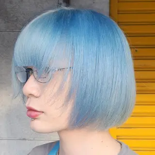 ミディアム カラー メンズ LYLICK所属・ケアブリーチ特化 same 🦈のヘアスタイル