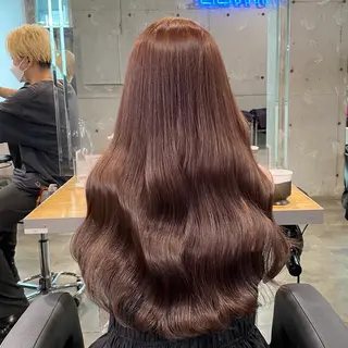 ロング カラー IS所属・横浜美容室/透明感 カラー/レイヤーのヘアスタイル