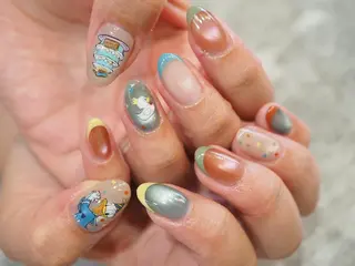 ネイル glaNje 福光のネイルデザイン