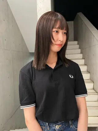 ミディアム カラー SALOWIN  立川所属・yukari/ 立川美容室のヘアスタイル