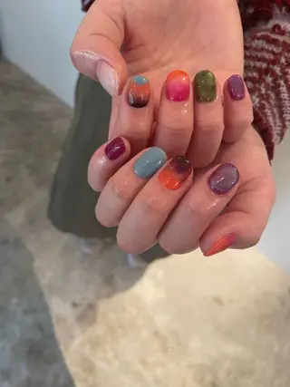 ネイル SALON VILLAGE AOYAMA 2nd.所属・NAKAMURA HARUKAのネイルデザイン