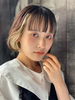 ショート Hokule'a 戸越銀座　向達真季のヘアスタイル