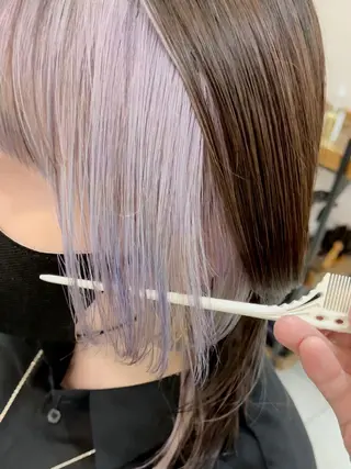 カラー Verite【ヴェリテ】所属・ダブルカラー/カット モデル🦋ヨッシーのヘアスタイル