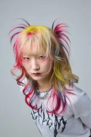 ロング カラー パーマ ヘアアレンジ メンズ キッズ レイヤーの魔術師 𓍼takumi𓍼のヘアスタイル