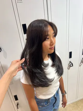 ロング niina /艶髪指名NO.1のヘアスタイル