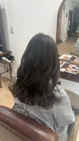 ミディアム カラー sakurabi所属・sakurabi RURIのヘアスタイル