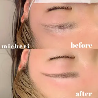 アイブロウ micheri Risaのマツエク・マツパデザイン