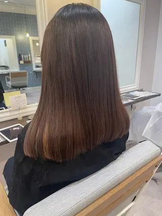 ロング 酒見 里奈のヘアスタイル