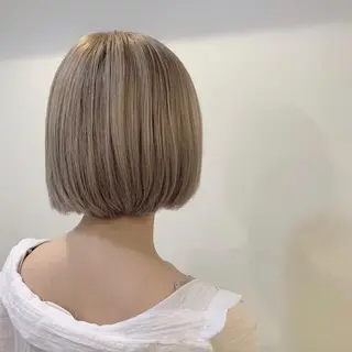 ショート カラー newi梅田🫧韓国 ヘア🫧sakiのヘアスタイル