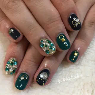 ネイル She nail studio 原宿所属・パラジェル有/ スカルプ/mahoのネイルデザイン