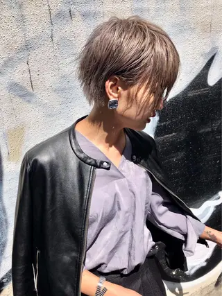 ショート カラー ボブ& 髪質改善FUMIYAのヘアスタイル