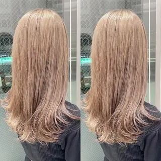 カラー 似合わせ💗骨格矯正 💗透明感カラー💗のヘアスタイル