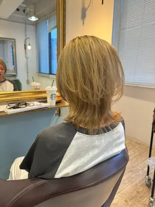 ミディアム スタイリスト まことのヘアスタイル