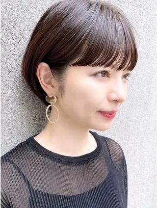 ショート 松崎 遼大のヘアスタイル