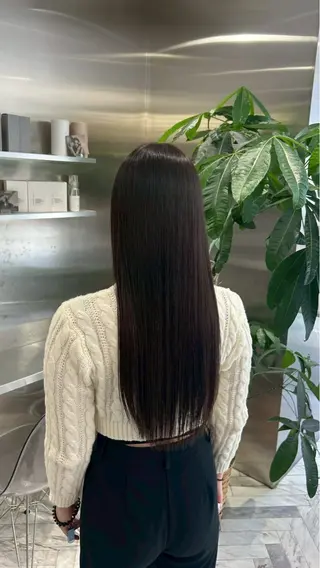 ロング カラー himari💜 ハイトーンカラーのヘアスタイル