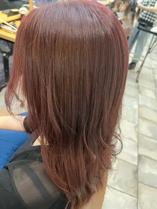 ロング カラー カラー/アイリスト 麻優のヘアスタイル