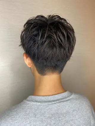 メンズ 髪質改善 阿部のヘアスタイル
