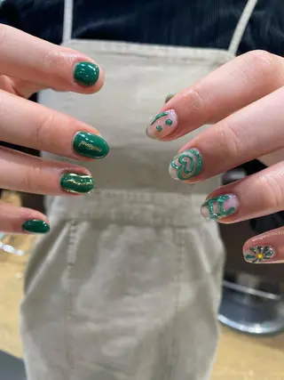 ネイル 個性派/中韓ネイル SAKURAのネイルデザイン