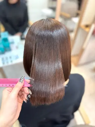 ミディアム 🩶mana🩶艶髪 /カラーオンカラーのヘアスタイル